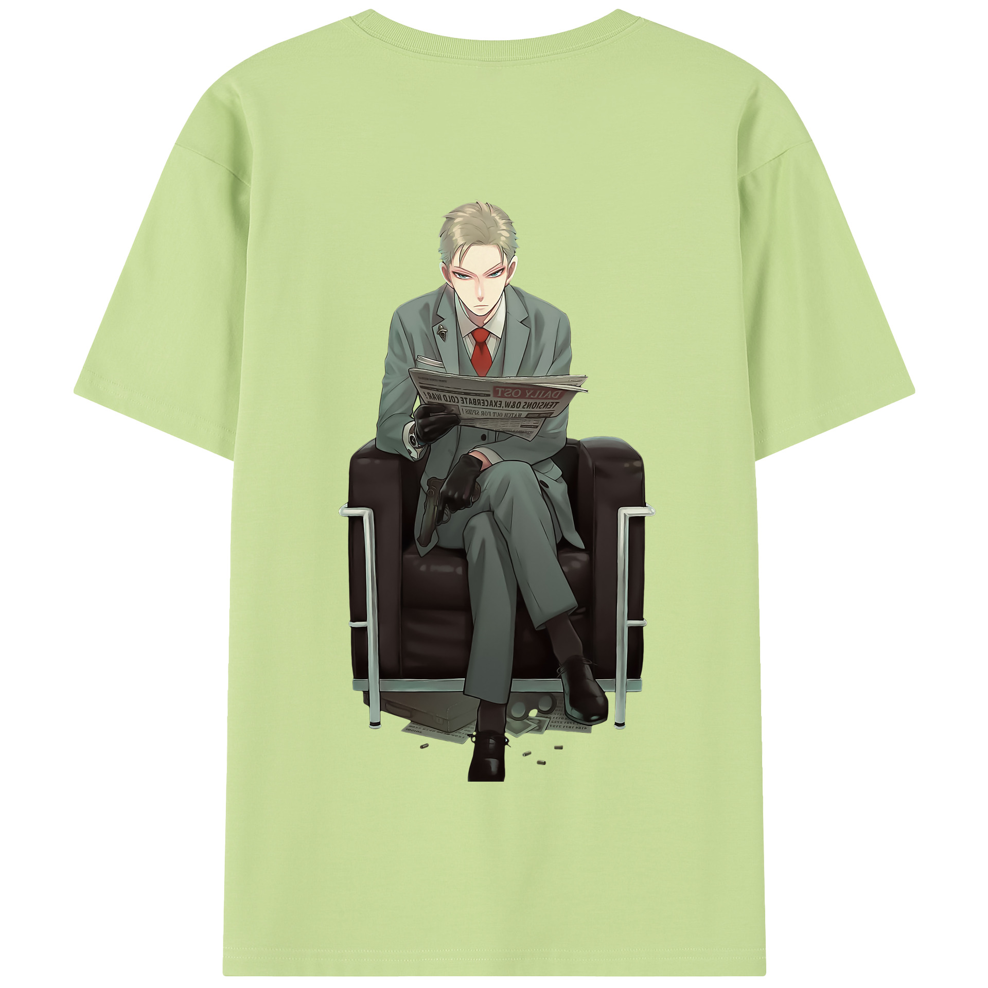 （画像用） SPY×FAMILY间谍家家酒 綿100％半袖Tシャツ（背面プリント）